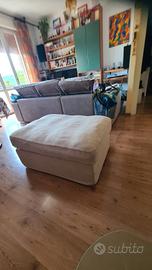 pouf contenitore ikea beige come nuovo