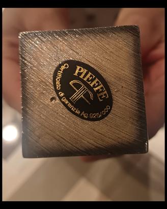 Statua volto di Cristo laminato argento 925