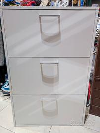 🌀Nuova(in scatola da montare) Scarpiera slim L65x