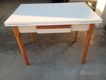 tavolo allungabile vintage