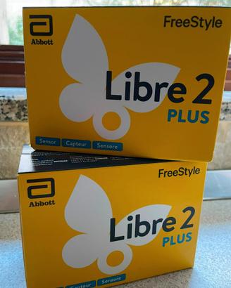 Due sensori glicemia Freestyle Libre 2 Plus