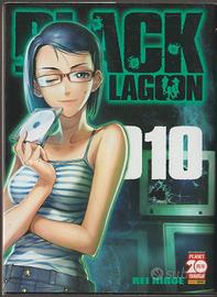 FUMETTO MANGA BLACK LAGOON 10 PRIMA EDIZIONE NOV 2