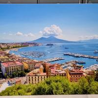 Quadro golfo di Napoli 140x95