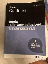 Teoria dell’intermediazione finanziaria-gualtieri