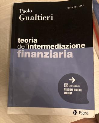 Teoria dell’intermediazione finanziaria-gualtieri