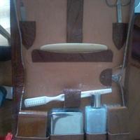 Borsa pulizia personale toilette vintage anni 60