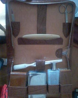 Borsa pulizia personale toilette vintage anni 60