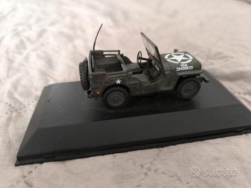 modellino jeep militare usa