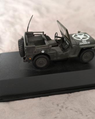 modellino jeep militare usa