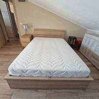 letto contenitore + materasso alta qualità memory 