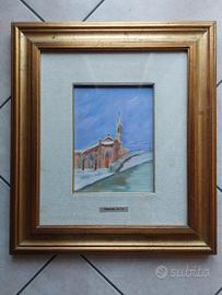 Dipinto chiesa San Cristoforo sul Naviglio Milano 