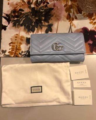 Portafoglio Gucci Marmont in pelle
