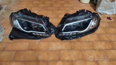FARI AUDI A3 8P 08-12 LUCE DIURNA LED FONDO NERO
