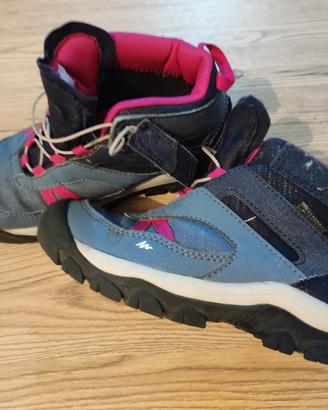 SCARPE TREKKING BAMBINA CROSSROCK MID IMPERMEABILI