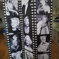 Separé vintage Marilyn Monroe 180 x 120