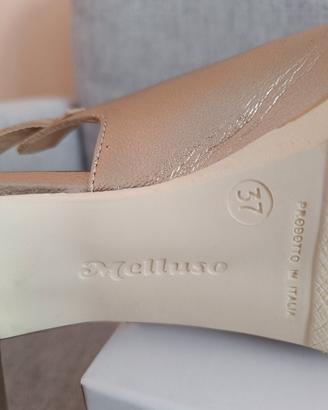 sandalo donna color oro