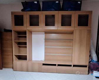 Parete attrezzata soggiorno IKEA della serie BESTA