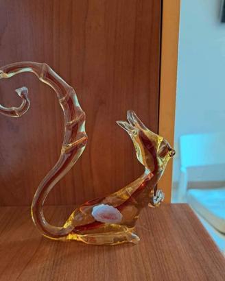 Scoiattolo in vetro di Murano