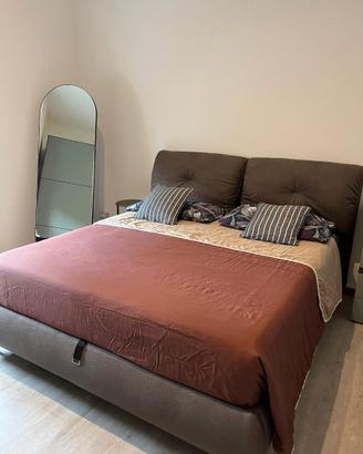 LETTO MATRIMONIALE CONTENITORE  cm 184 x 210 x 110