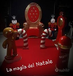 kit decorazioni natalizie per eventi