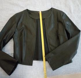 Coprispalla finta pelle