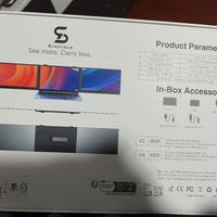 triplo schermo per portatile