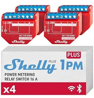 Shelly Plus 1PM (4 pz)