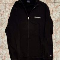 Felpa Champion 3Xnera con zip e pantaloni 2Xneri