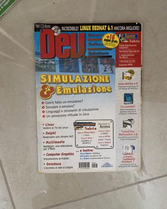 002 "DEV" RIVISTA MAGAZINE INFORMATICA vari numeri