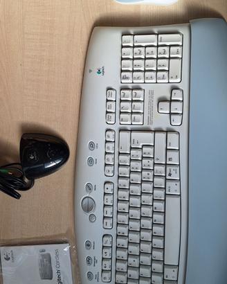 tastiera Cordless Logitech bianca