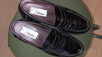 Mocassini Neri, Pelle, Tg. 42