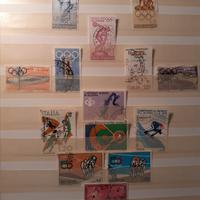 Francobolli tema sportivo