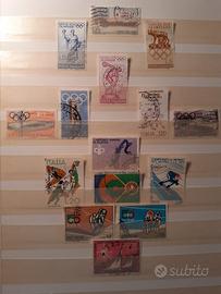 Francobolli tema sportivo