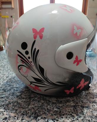casco donna e giubbotto tg M