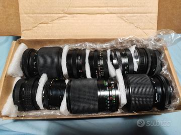 stock di obiettivi vintage , M42 , PB , APT2 ...