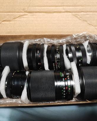stock di obiettivi vintage , M42 , PB , APT2 ...