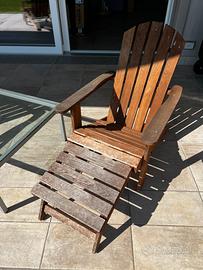 Sdraio legno esterno