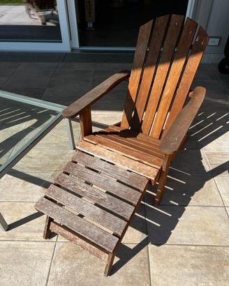 Sdraio legno esterno