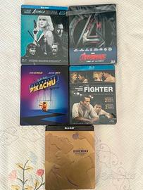 LOTTO 5 STEELBOOK BLU-RAY 3D EDIZIONI ITALIANE