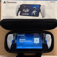 PlayStation portal con case e guscio