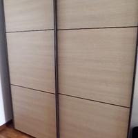 Armadio camera letto con ante scorrevoli