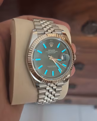 Rolex datejust 126334 41 mm verde