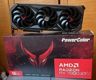 scheda video amd 7800xt