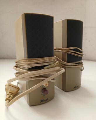 Coppia altoparlanti x PC Trust