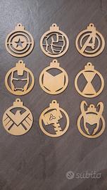 decorazioni natale Avengers