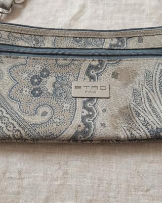 ETRO Profumi Tracolla Pochette Paisley Beige Donna