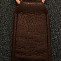 Calvin Klein portachiavi in pelle nero