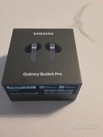 Samsung Galaxy Buds4 Pro Nero – Nuovi Sigillati