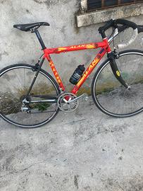 Bici corsa Alan alluminio carbonio