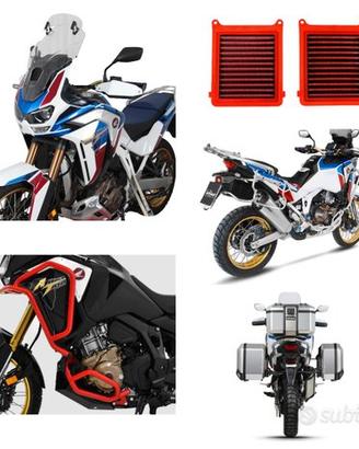Honda Africa Twin accessori valigie tubolari mono